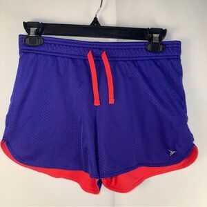 Pink and purple athletic short